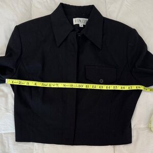Finity Elegant Black Jacket Size 4